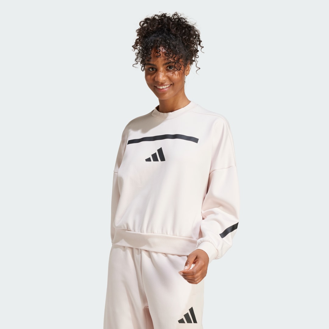 adidas adidas Z.N.E. Sweatshirt Lifestyle A2XLT Women Wonder Quartz