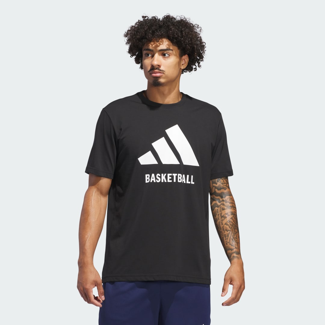 adidas adidas Basketball Tee Basketball A/XL Men Black