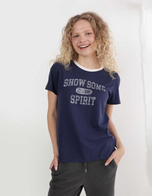 Aerie Classic T-Shirt - Navy, XS 