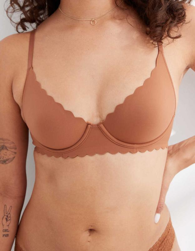 Aerie Real Me Full Coverage Unlined Bra - Horizon, 70B 