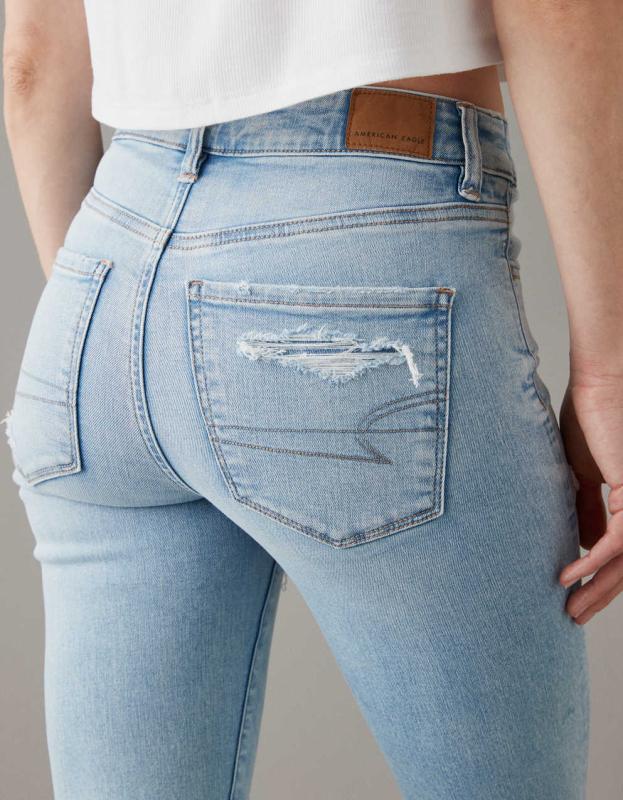 AE Next Level High-Waisted Jegging - Blue Path, 2 