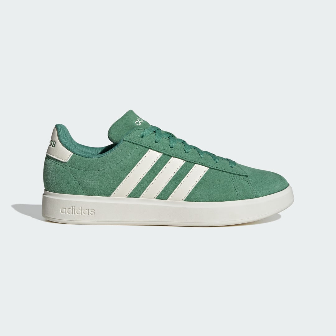 adidas Grand Court 2.0 Shoes Lifestyle,Tennis 8 UK Men Preloved Green / Off White / Off White