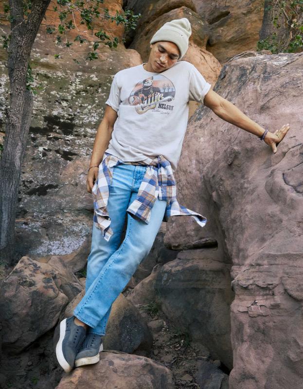 AE AirFlex+ Athletic Skinny Jean - Blue Street, 29W x 30L 