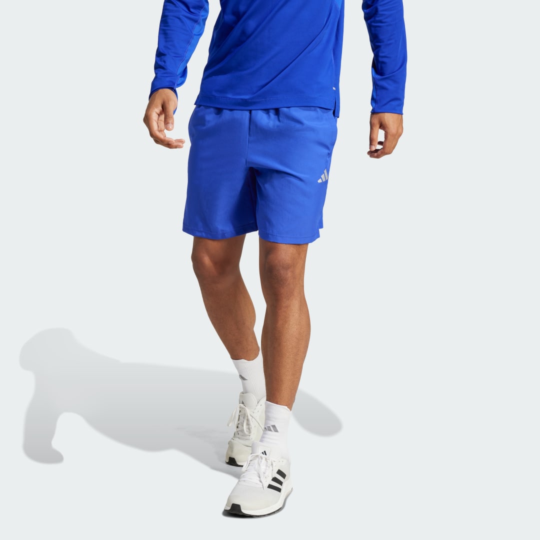 adidas Gym Training Shorts Training M 5" Men Lucid Blue