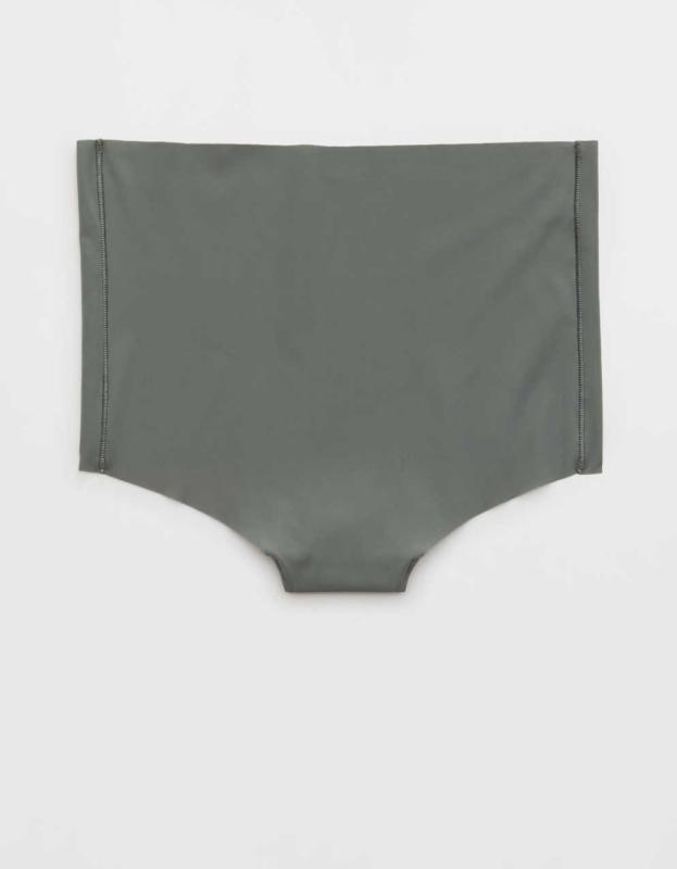 SMOOTHEZ No Show XTRA High Rise Thong Underwear - Royal Palm, XS 