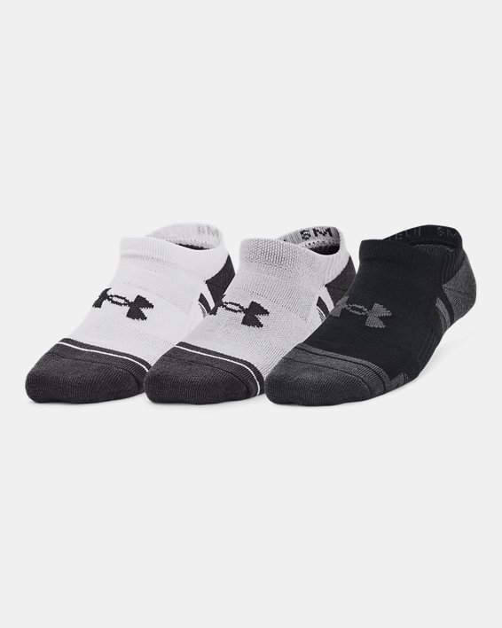 Kids' UA Performance Tech 3-Pack No Show Socks