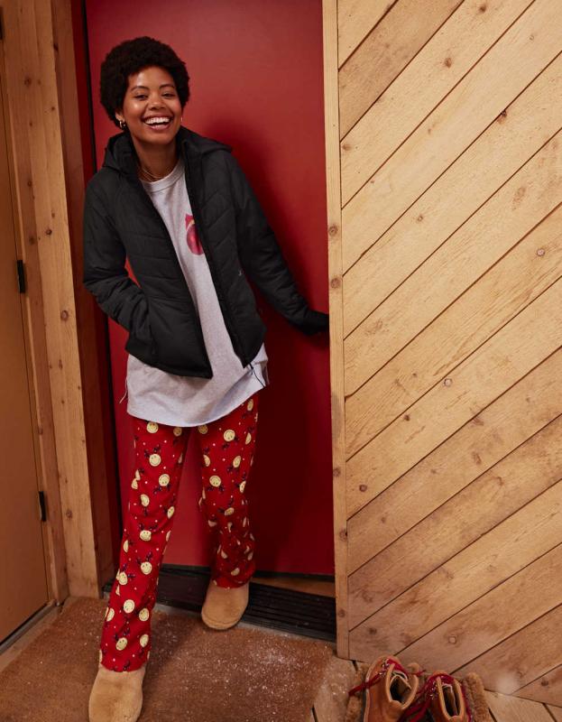 OFFLINE By Aerie Quilted Running Jacket - True Black, M 