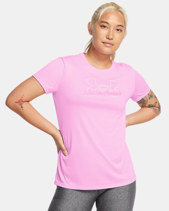 UA Tech™ Script Women's Short Sleeve