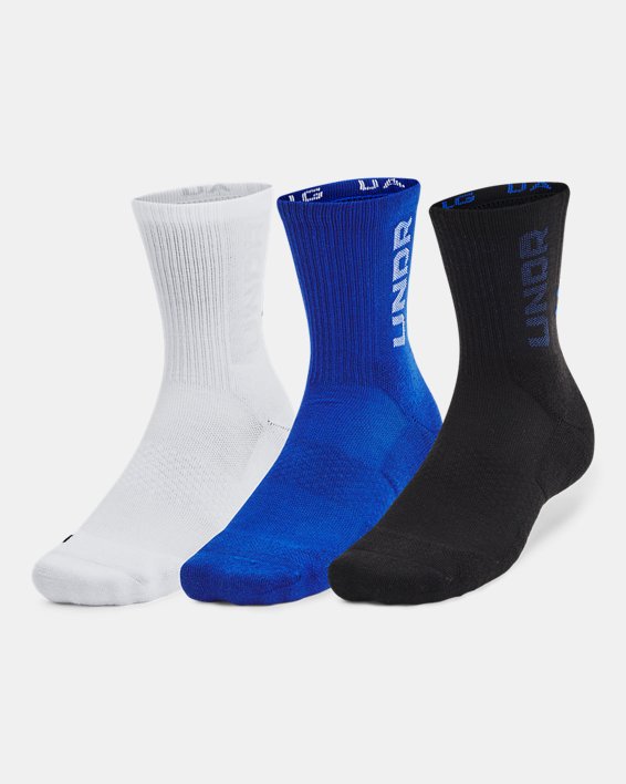 Unisex UA 3-Maker 3-Pack Mid-Crew Socks