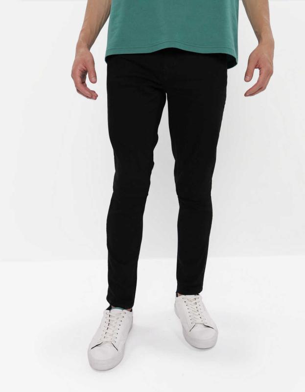 AE AirFlex+ Skinny Cropped Jean - Black, 31W x 32L 