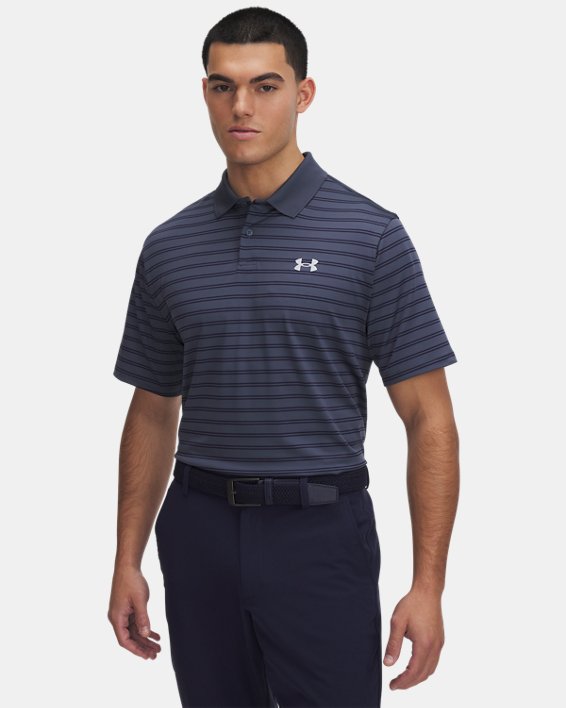UA Matchplay Stripe Men's Polo