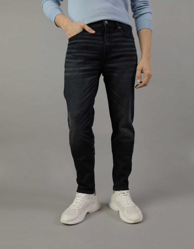 AE AirFlex+ Athletic Skinny Jean - Blue Black, 34 X 30 