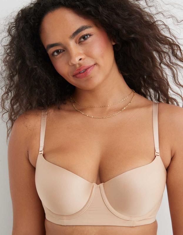 Show Off Lightly Lined Balconette Bra - Sands, 80A 