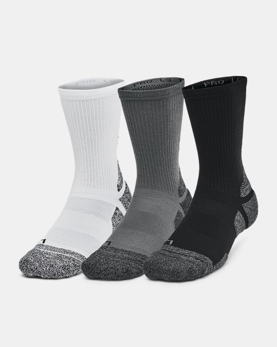 Unisex UA Performance Tech Pro 3-Pack Crew Socks