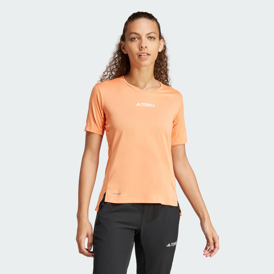 adidas Terrex Multi Tee Hiking XL Women Amber Tint