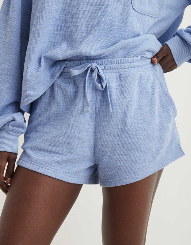 Aerie Endless Summer High Waisted Short - Monaco Blue, XS 