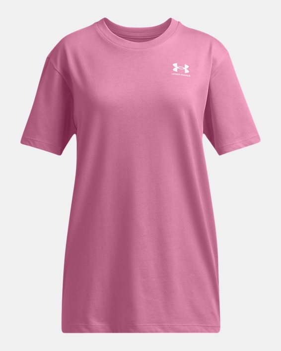 Girls' UA Rival Logo Short Sleeve