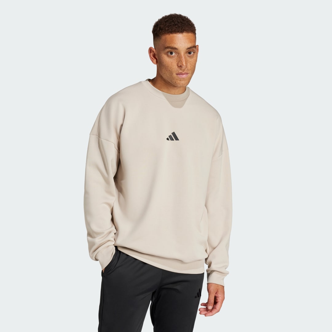adidas adidas x Fortnite Future Icons Three Bar Logo Crew Lifestyle XL Men Wonder Beige