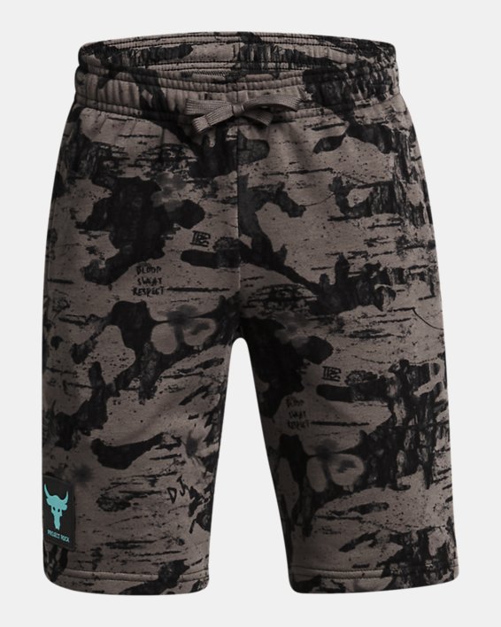 Boys' Project Rock Terry Printed Shorts