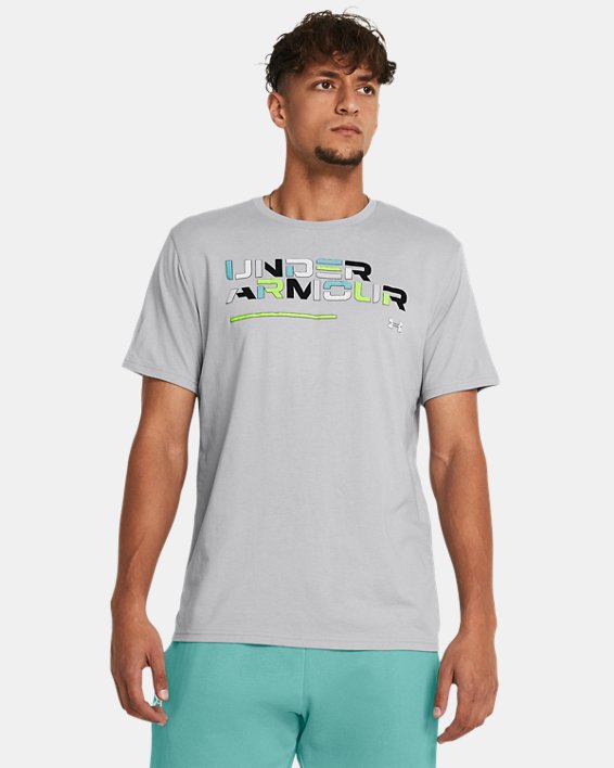 Men's UA Colorblock Wordmark Short Sleeve