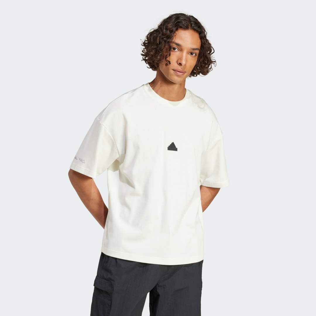 adidas City Escape Tee Lifestyle A/L Men Off White