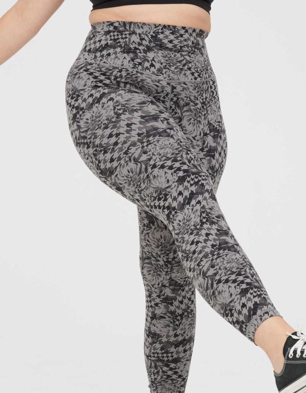 OFFLINE By Aerie Real Me XTRA Hold Up! Legging - Smoked Gray, XS 