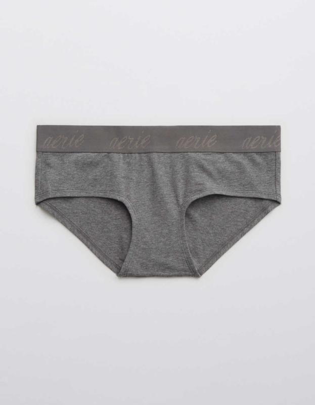 Superchill Cotton Logo Boybrief Underwear - Dark Heather Gray, L 