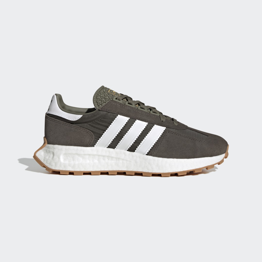 adidas Retropy E5 Shoes Lifestyle 3 UK Men Olive Strata / White / Shadow Olive