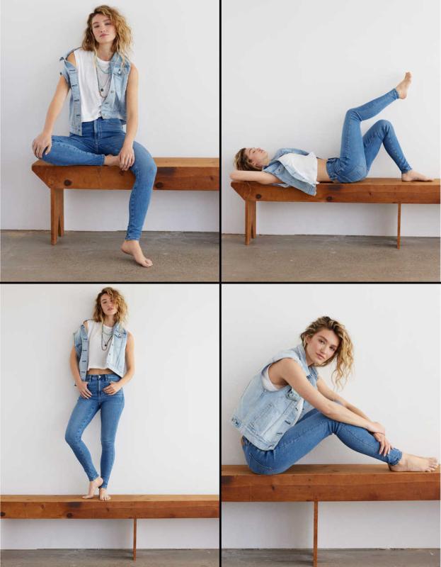 AE Next Level Super High-Waisted Jegging - Medium Vintage, 2 