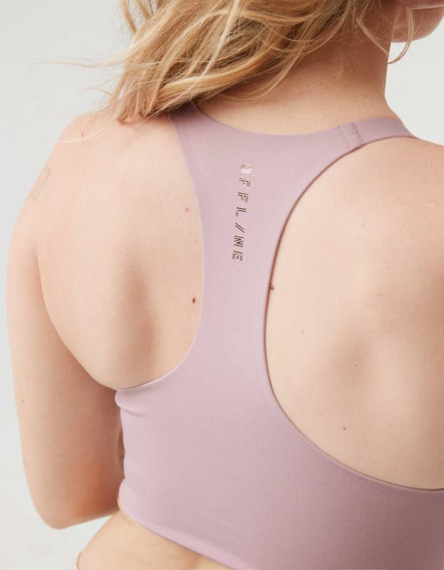 OFFLINE By Aerie Real Me Hold Up! Racerback Sports Bra - Garden Party, XS 