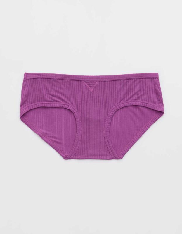 Superchill Modal Rib Boybrief Underwear - Purple, XS 