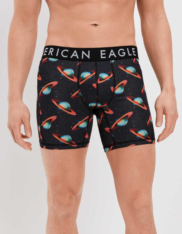 AEO Saturn 6" Flex Boxer Brief - Black, XS 
