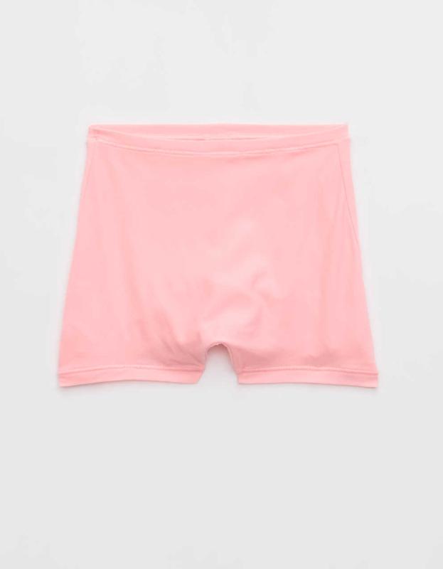 SMOOTHEZ Everyday Boyshort Underwear - Shell Pink, M 