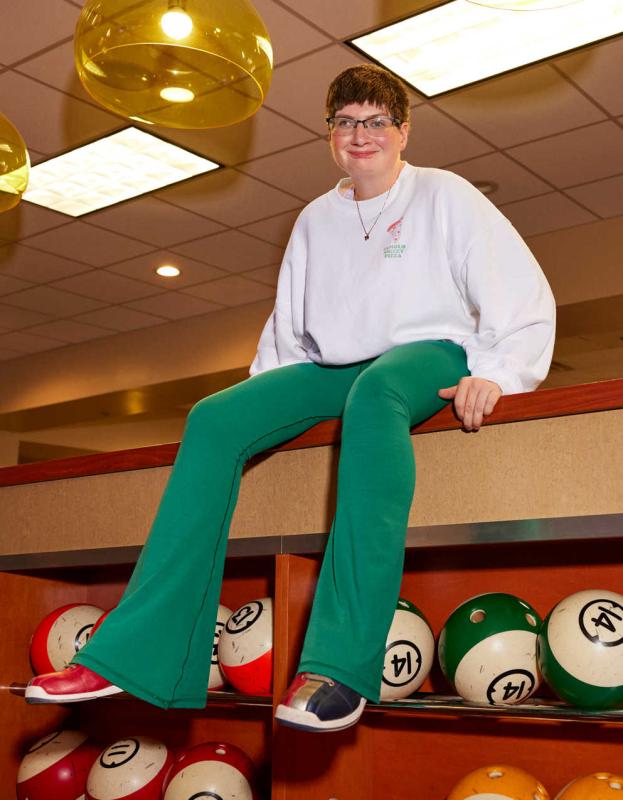 OFFLINE By Aerie Real Me Crossover Wrap Flare Legging - Green Envy, XS 