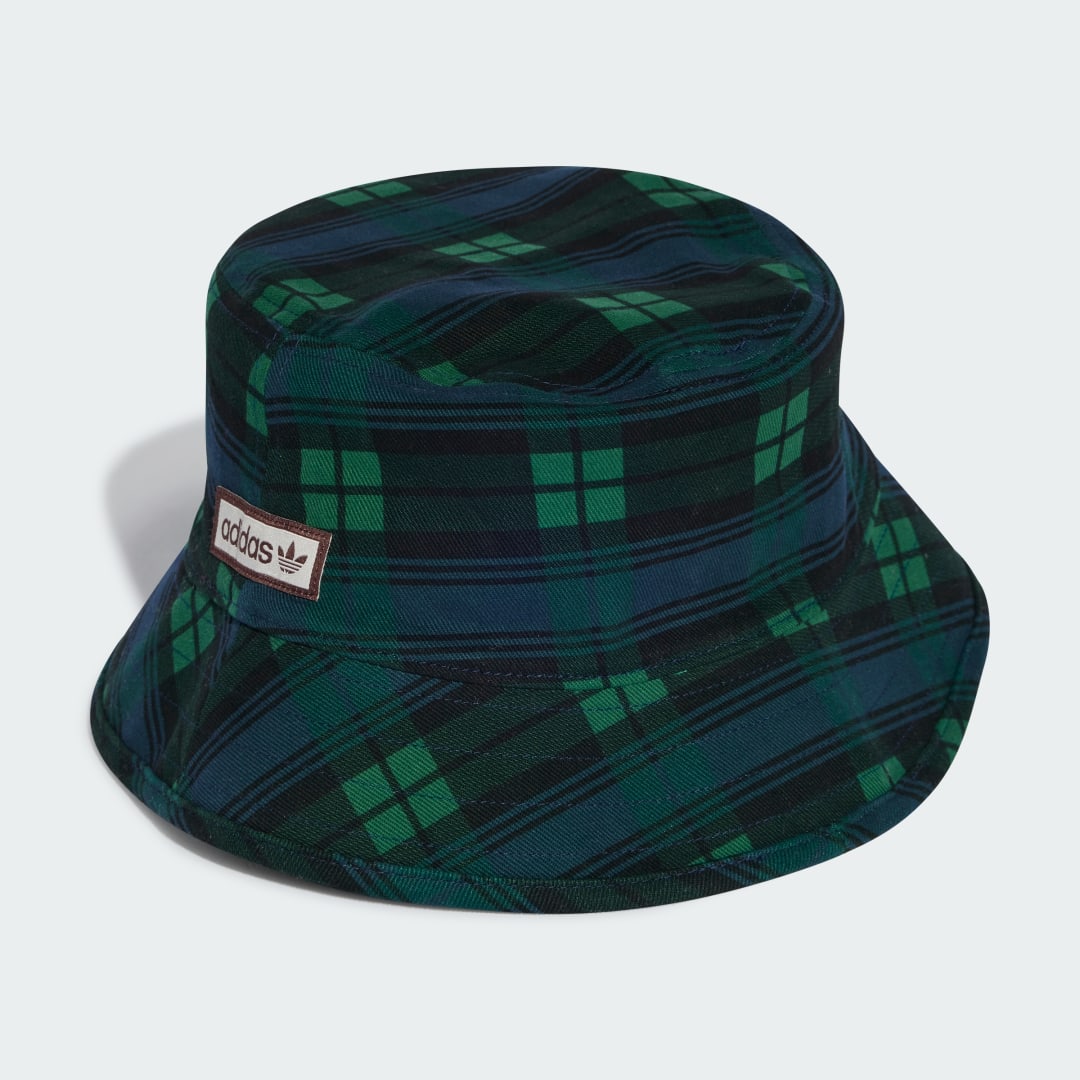 adidas Tartan Bucket Hat Lifestyle OSFL Unisex Indigo / Green