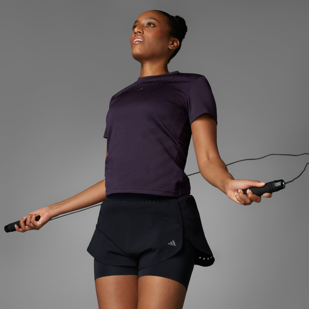 adidas Designed for Training HEAT.RDY HIIT 2-in-1 Shorts Training A/ST Women Black