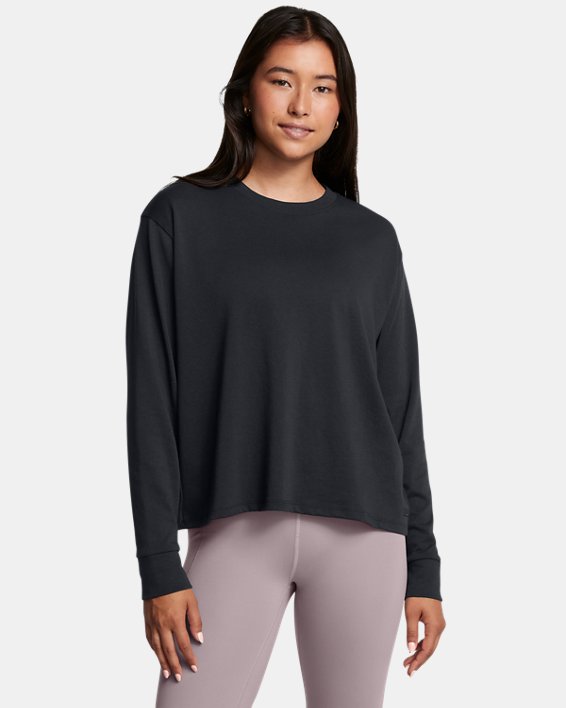 UA Heavyweight Boxy Women's Cropped Long Sleeve