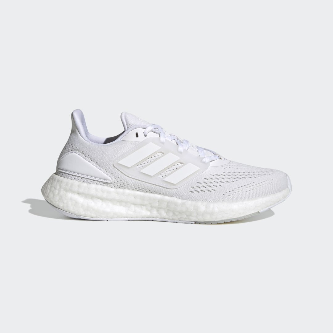 adidas Pureboost 22 Shoes Running 8.5 UK Women White / White