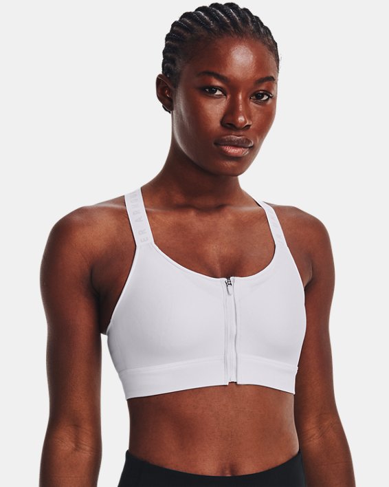 Women's UA Infinity High Zip Sports Bra