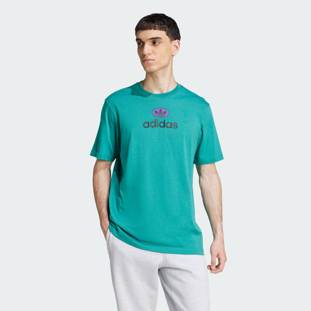 adidas Graphic Tee Lifestyle A/S Men Active Green