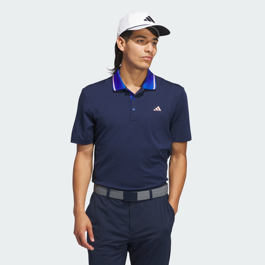 adidas Ultimate365 Tour Twistknit Polo Shirt Golf A/XL Men Collegiate Blue