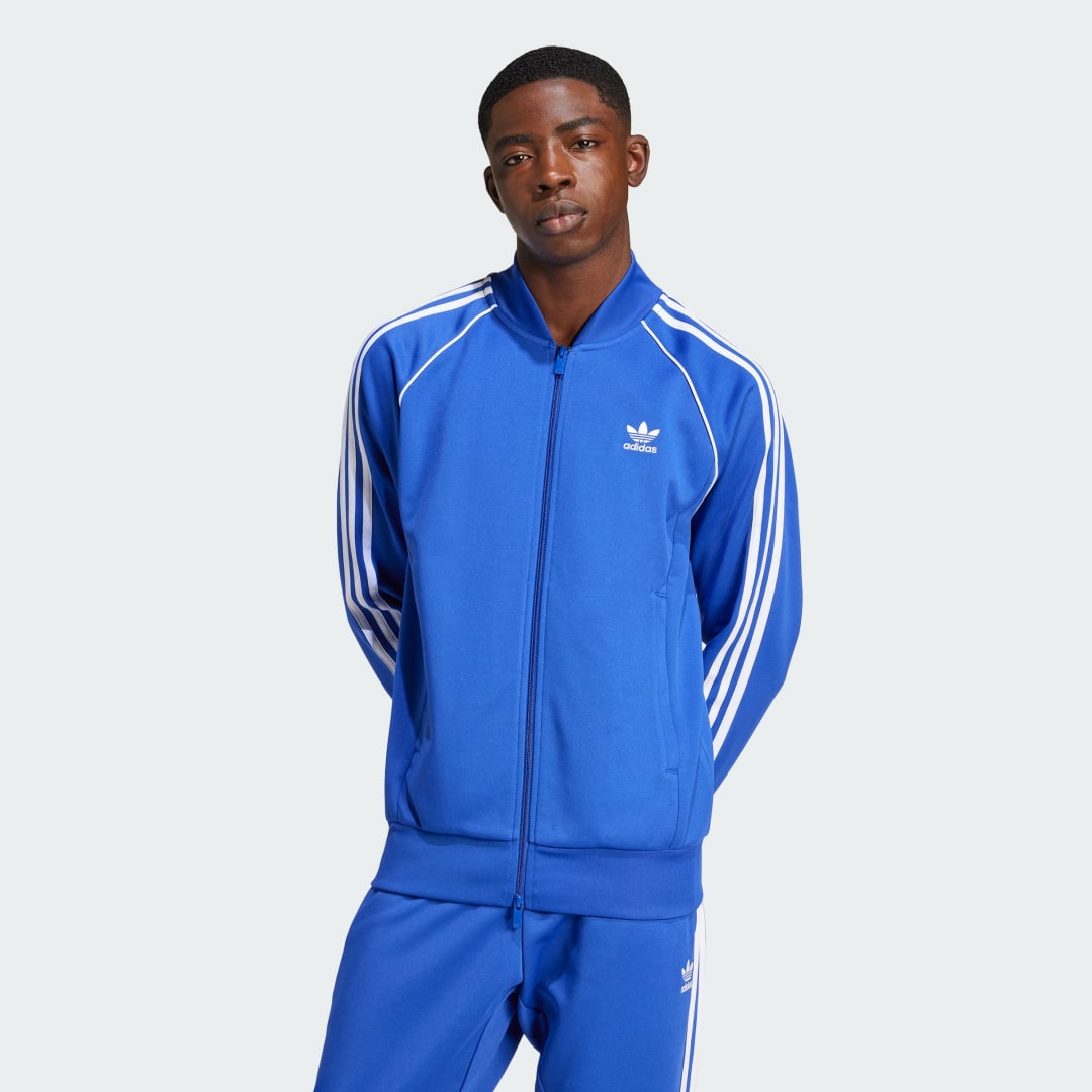 adidas Adicolor Classics SST Track Jacket Lifestyle XS Men Semi Lucid Blue
