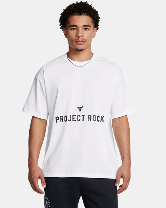 Men's Project Rock Heavyweight Badge Of Honor Short Sleeve