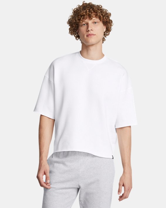 Men's UA Icon Fleece Short Sleeve Crew