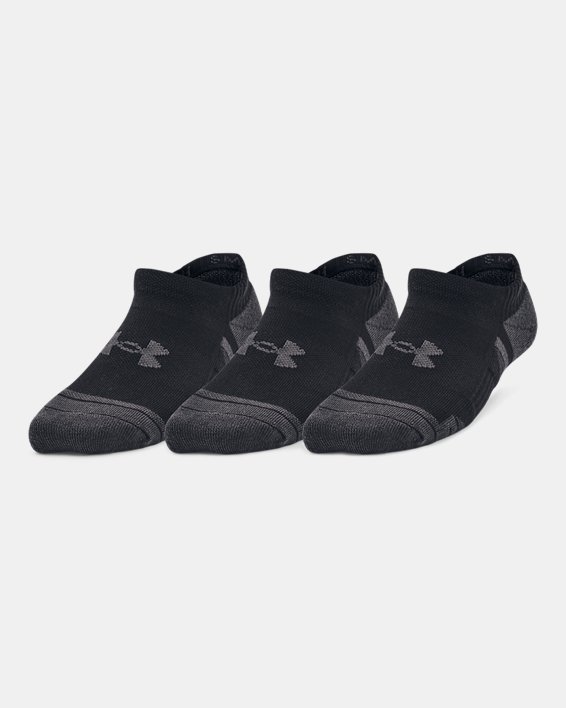 Kids' UA Performance Tech 3-Pack No Show Socks
