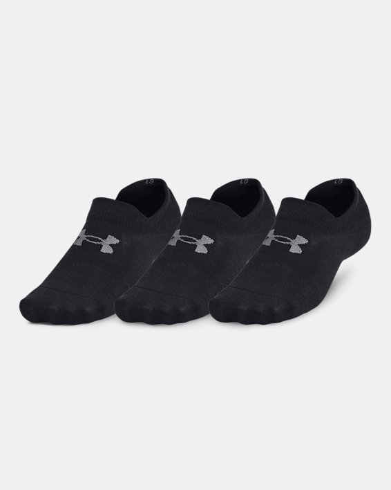 UA Essential Ultra Low Unisex 3-Pack Tab Socks
