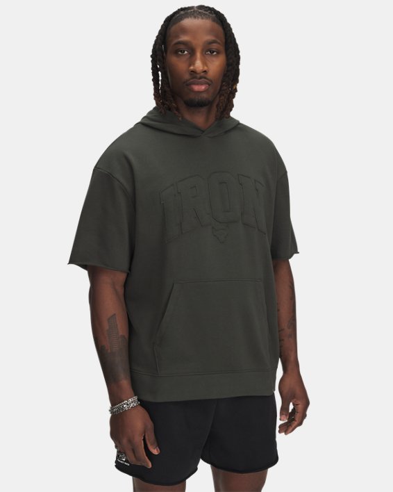 Project Rock Terry Men's Short Sleeve Hoodie