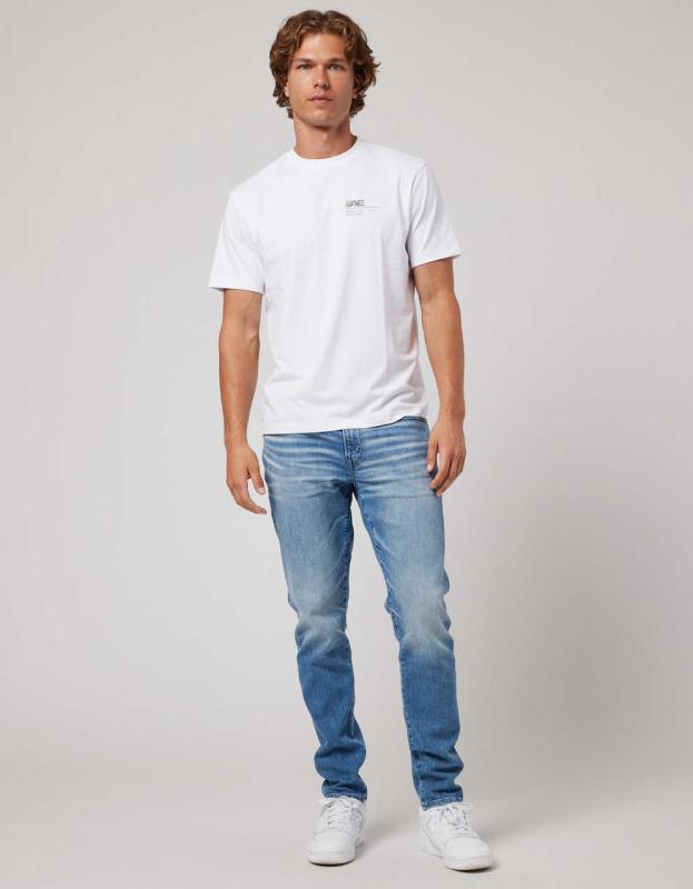 AE 24/7 Athletic Skinny Jean - Washed Blue, 30W x 30L 