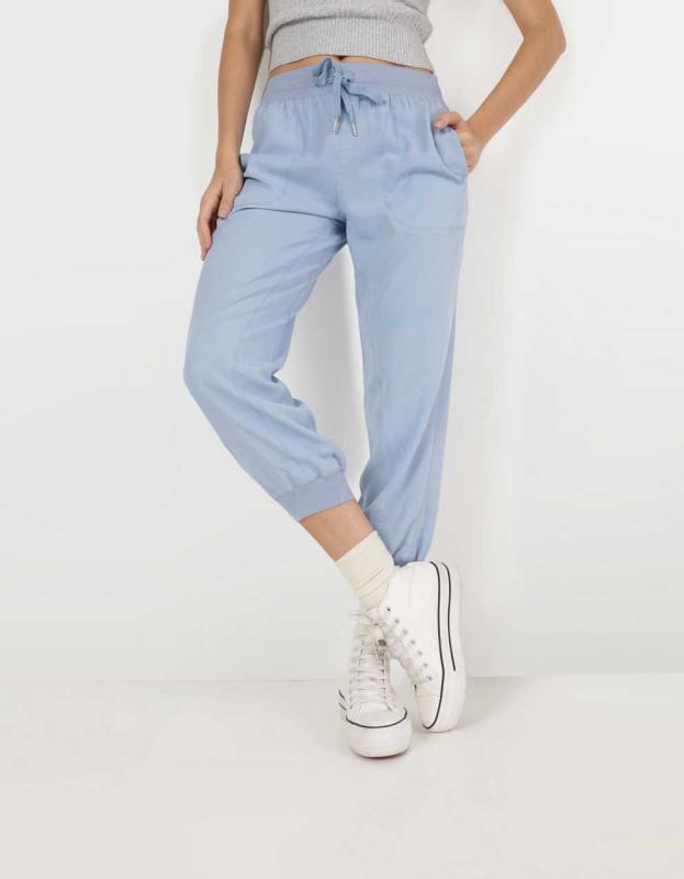 Aerie Twill Jogger - Monaco Blue, XXS 
