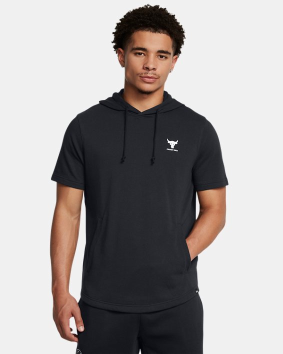 Project Rock Terry Men's Short Sleeve Hoodie